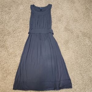 Banana Republic Charcoal Maxi Dress Size S